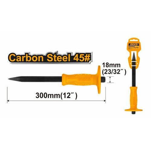 Cincel De Punta Para Concreto Ingco HCC0841218 - MARKEMSTORE - Ferreteria
