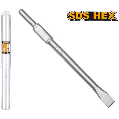 Cincel Pala Demoledor 30X410mm Ingco DBC0324102 - MARKEMSTORE -