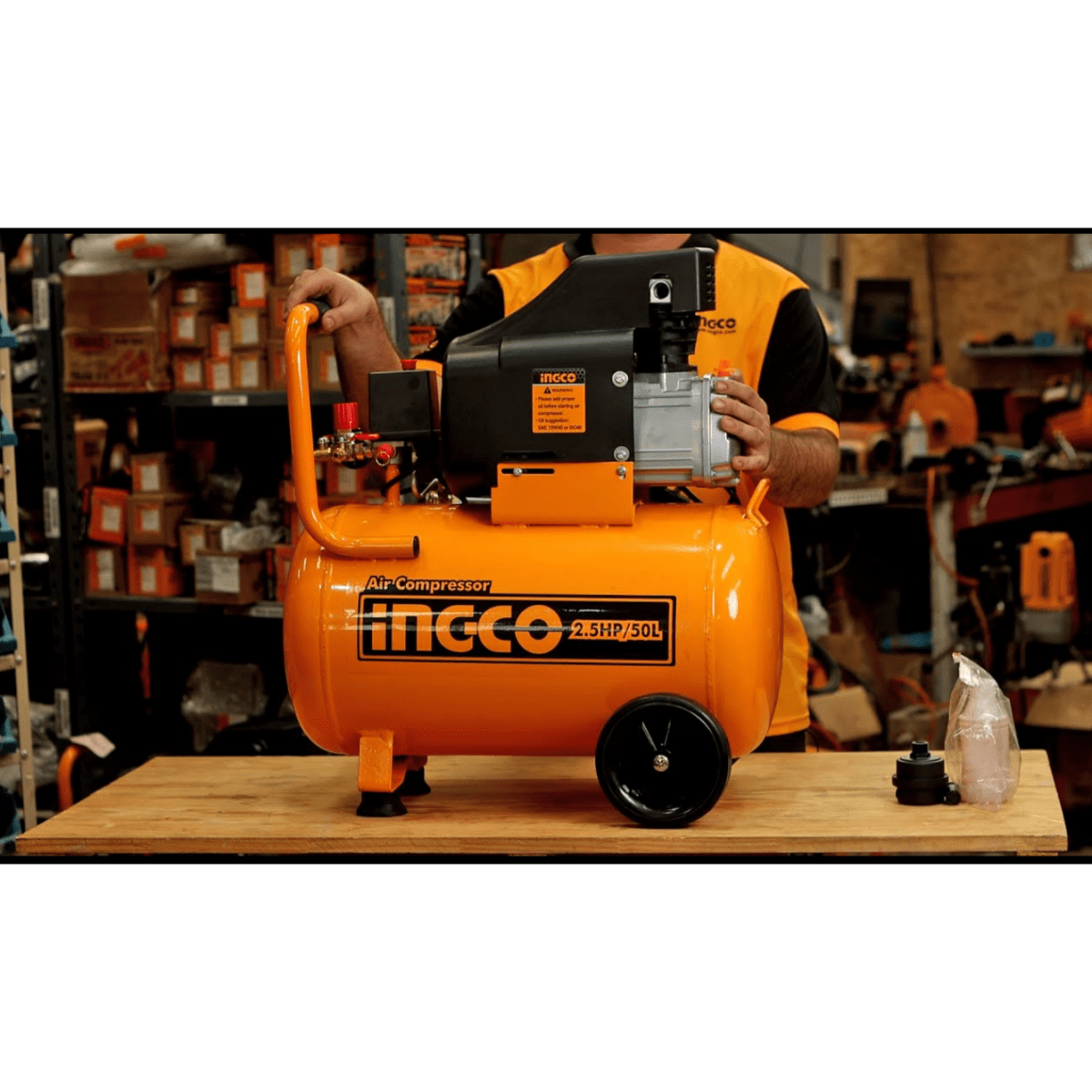 Compresor60Hz 2,5Hp 3400Rpm 50L Uac125508 - MARKEMSTORE - 