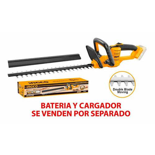 Cortasetos Inalambrico Ionlitio 20v 1400rpm - Chtli20018 Ingco - MARKEMSTORE - Jardín