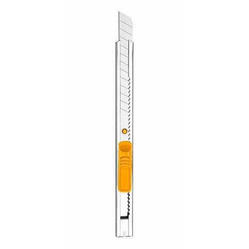 Cuchilla Snapoff 9x80mm Acero Inox C/1 Cuchilla Y Autoseguro Ingco - MARKEMSTORE -