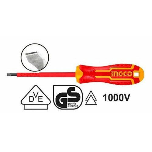 Destornillador Aislado 1000v 4x100 Ingco Hisd814100 - MARKEMSTORE - Destornillador