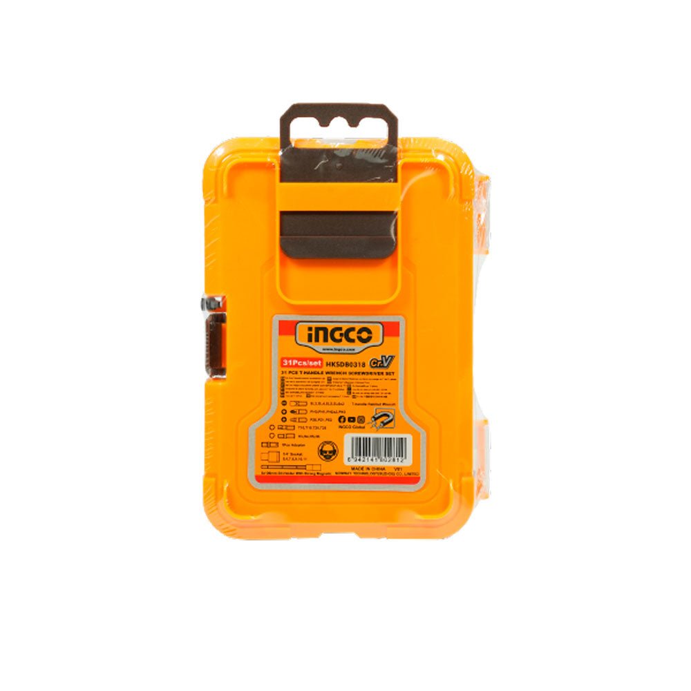 Destornillador Multipuntas INGCO 31 Piezas HKSDB0318 - MARKEMSTORE - Destornilladores y Juegos