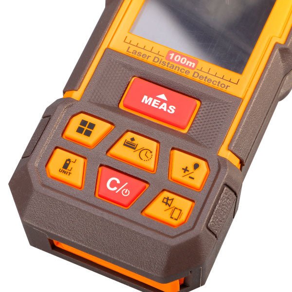 Detector De Distancia Laser 100Mts INGCO HLDD1008 - MARKEMSTORE - HERRAMIENTA PARA MEDICION