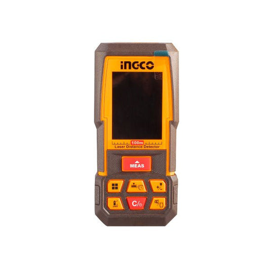 Detector De Distancia Laser 100Mts INGCO HLDD1008 - MARKEMSTORE - HERRAMIENTA PARA MEDICION