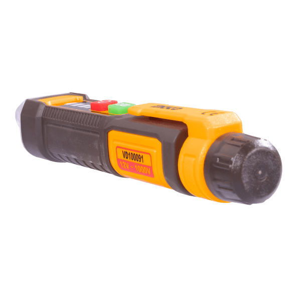 Detector de Voltaje AC 12V - 1000V INGCO Medidor Voltaje Sin Contacto Linterna VD100091 - MARKEMSTORE -