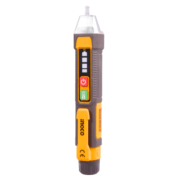 Detector de Voltaje AC 12V - 1000V INGCO Medidor Voltaje Sin Contacto Linterna VD100091 - MARKEMSTORE -
