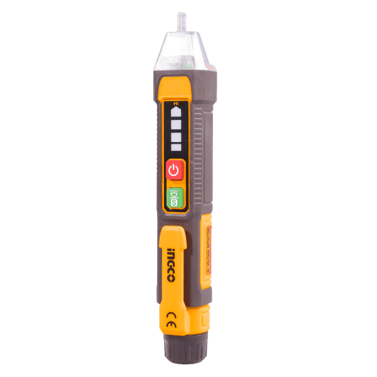 Detector de Voltaje AC 12V - 1000V INGCO Medidor Voltaje Sin Contacto Linterna VD100091 - MARKEMSTORE -