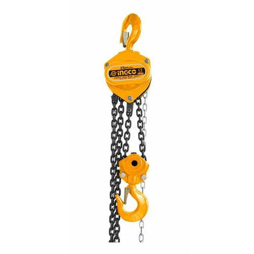 Diferencial Manual De Cadena 5ton 3mts X 2 Cadenas Ingco HCBK0205 - MARKEMSTORE - HERRAMIENTAS MANUALES