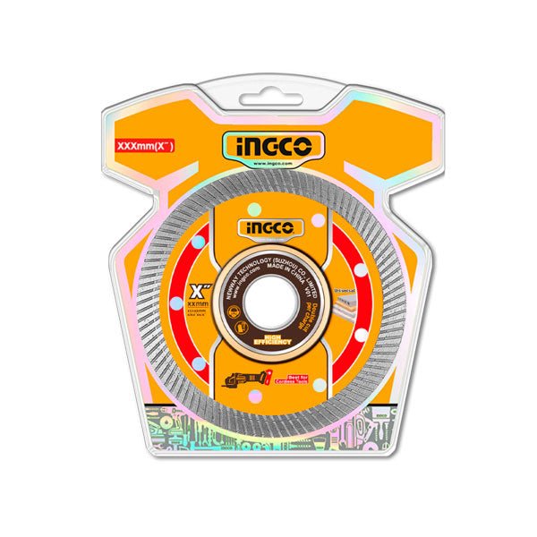 Disco Diamantado Ultrafino 4 - 1/2" INGCO DMD051151 | Disco de Corte Profesional - MARKEMSTORE - Discos