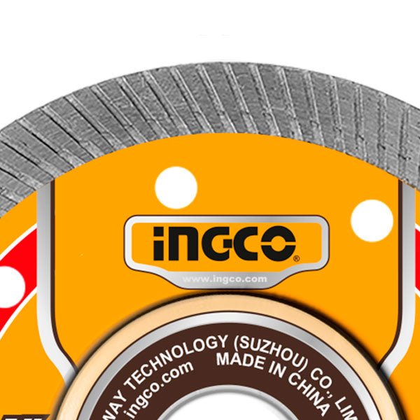 Disco Diamantado Ultrafino 4 - 1/2" INGCO DMD051151 | Disco de Corte Profesional - MARKEMSTORE - Discos