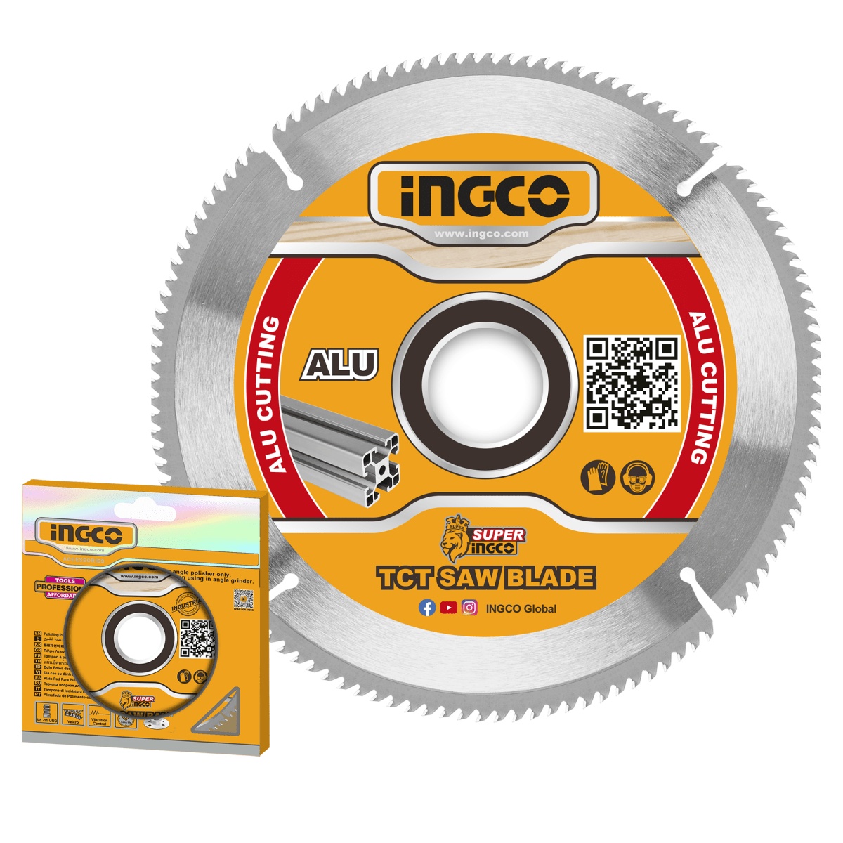 Disco Para Ingleteadora Aluminio 12 120D INGCO TSB3305212 - MARKEMSTORE -