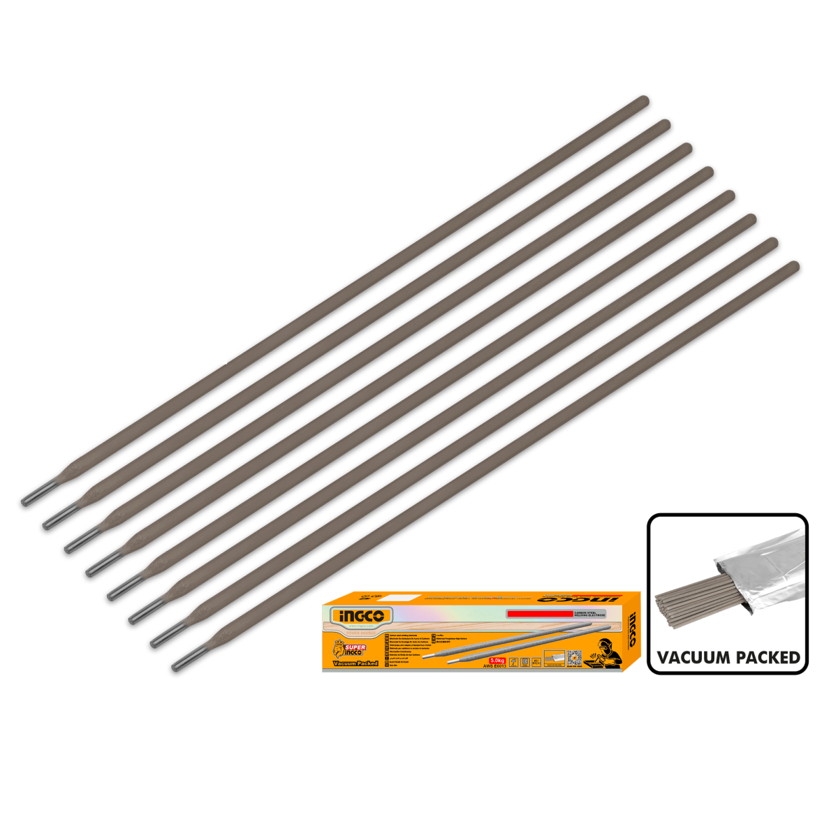 Electrodo E6013 3/32 INGCO ERCVC2121 - MARKEMSTORE - Soldadores