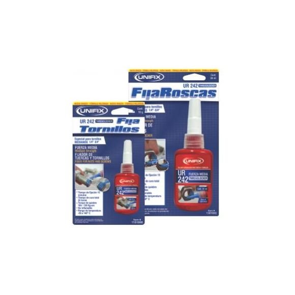Fijatornillos Fuerza Media Unifix X 10 G 1101006 - MARKEMSTORE -