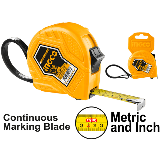 FLEXOMETRO 5 MTS MT/PULG INGCO HSMT08052 / HSMT08519 - MARKEMSTORE -