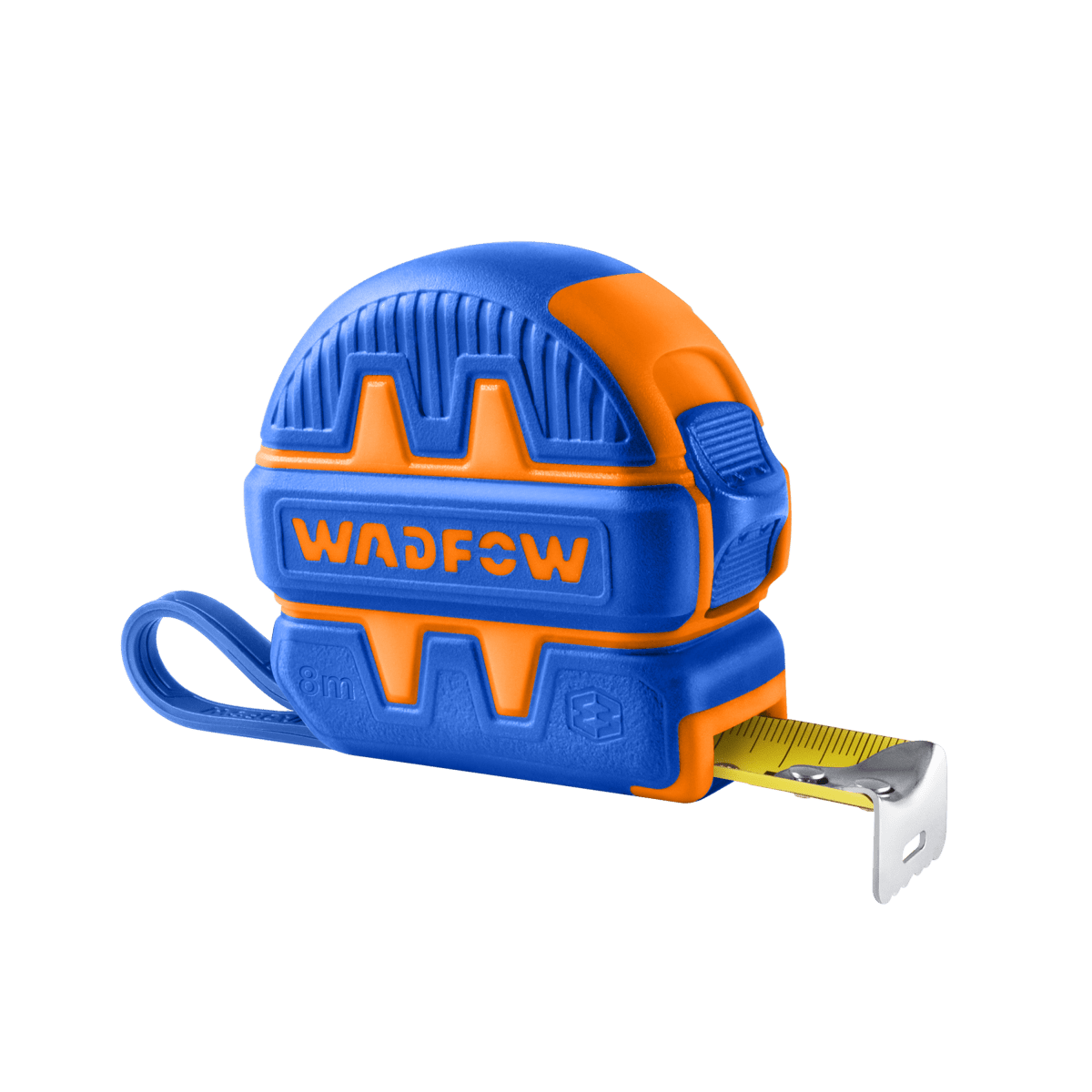 Flexómetro 8Mx25Mm 1 Botón Mts/Pulg WADFOW WMT1240 - MARKEMSTORE -
