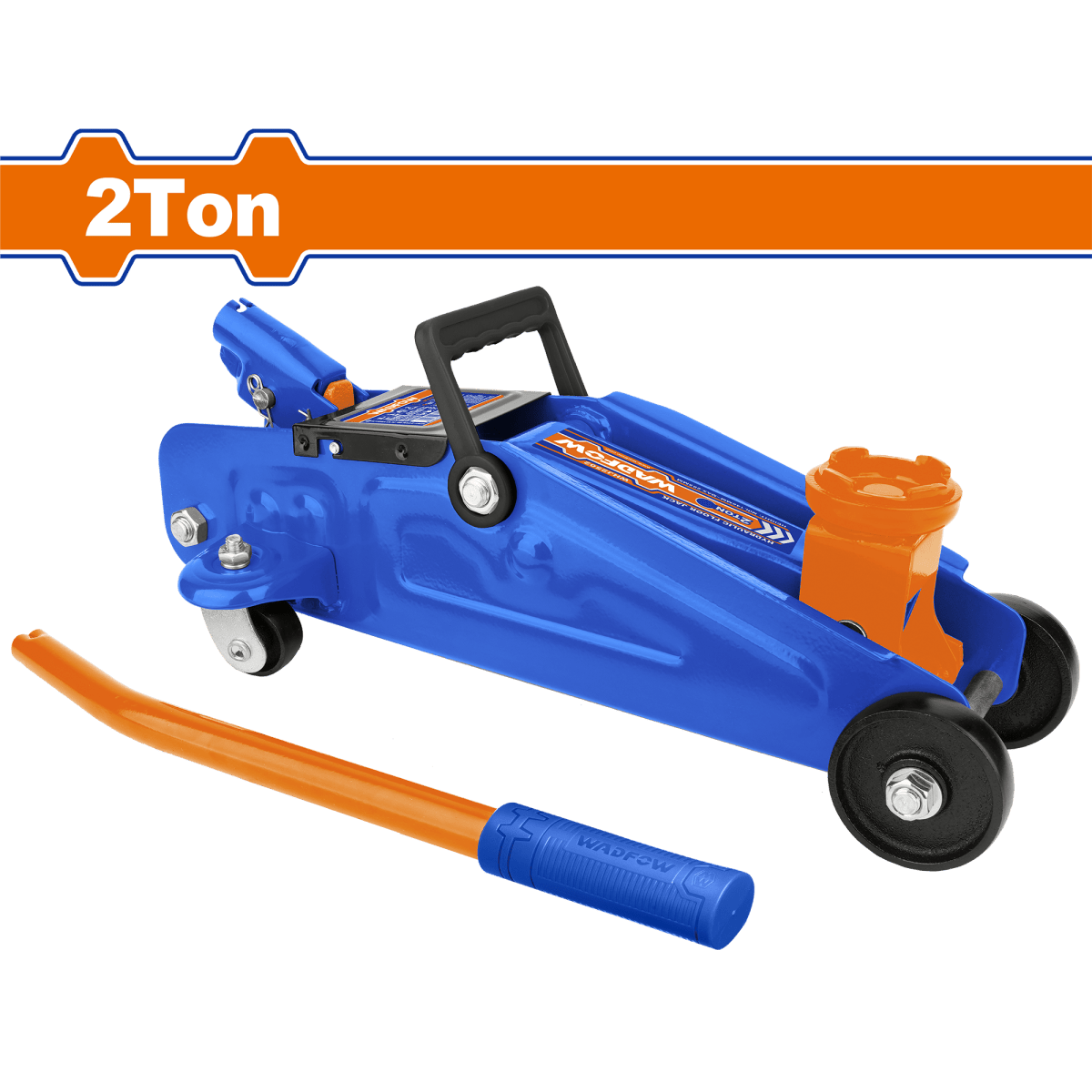 Gato Hidraúlico Tipo Patin 2Ton WADFOW Whj2502 - MARKEMSTORE -
