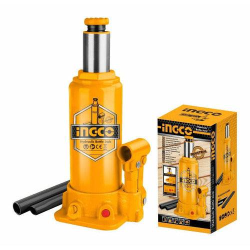 Gato Tipo Botella 6 ton INGCO HBJ602 - MARKEMSTORE -