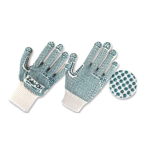 Guantes Hilaza Algodón Puntos Pvc 2 Caras 19800113 - MARKEMSTORE -