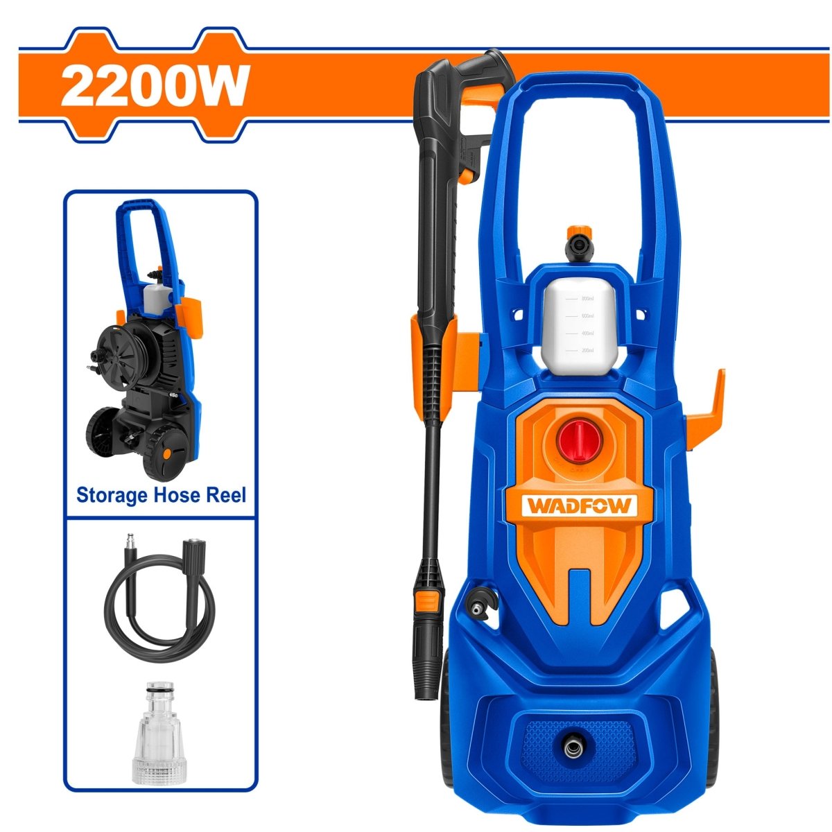 Hidrolavadora Alta Presión 110V 2200W 2320Psi 6L/Min UWHP3A22 - MARKEMSTORE - Hidrolavadoras