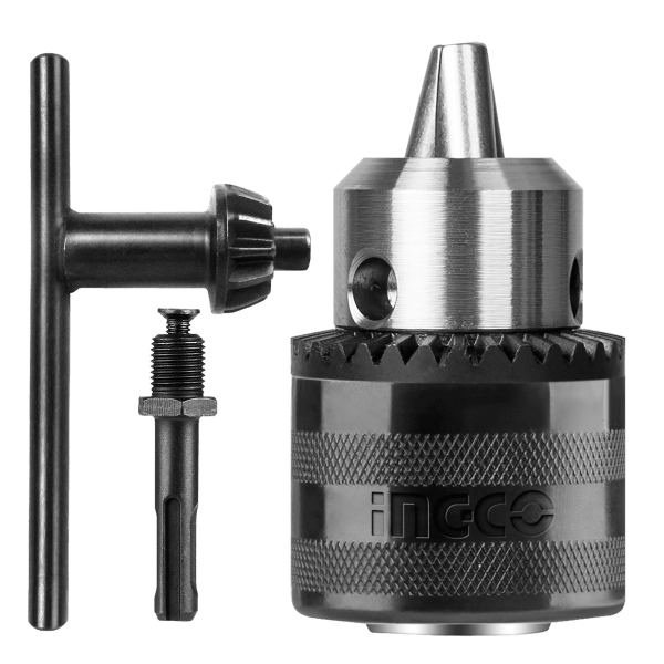 INGCO MANDRIL TALADRO 1/2 - 20UNF 1.5 - 13MM INCLUYE LLAVE Y ADAPTADOR KC1301.1 - MARKEMSTORE - Accesorios para Taladro