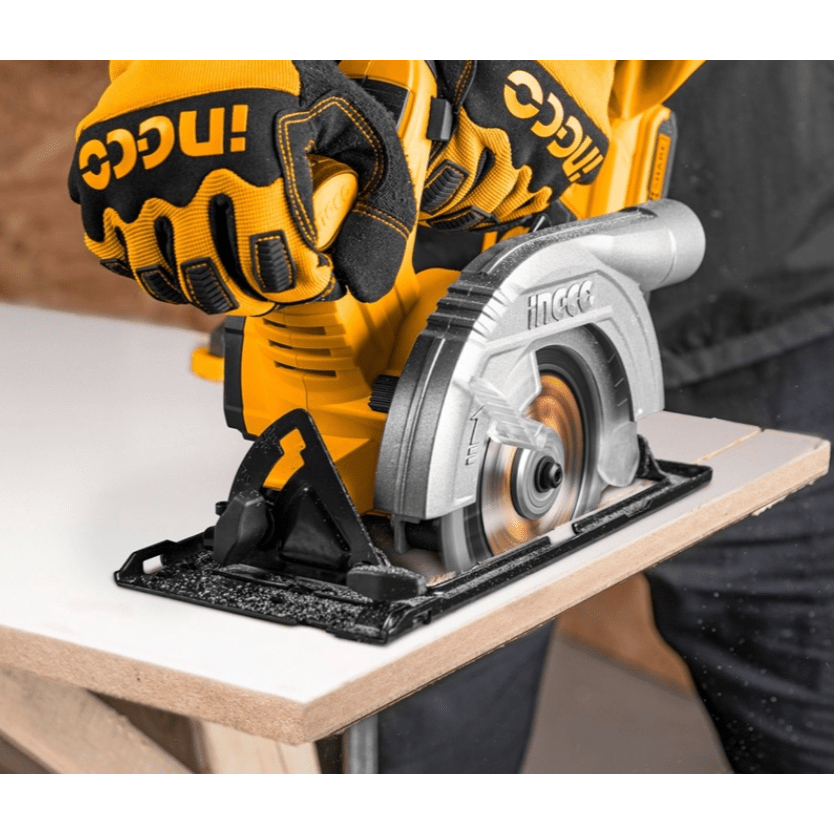 Ingco Sierra Circular Inalambrica Ionlitio 20v 3600rpm - MARKEMSTORE - Sierras