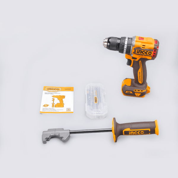 INGCO TALADRO DE IMPACTO M1/2 20V 96NM 2000RPM BRUSHLESS SIN BATERIA CIDLI209685 - MARKEMSTORE - Taladros