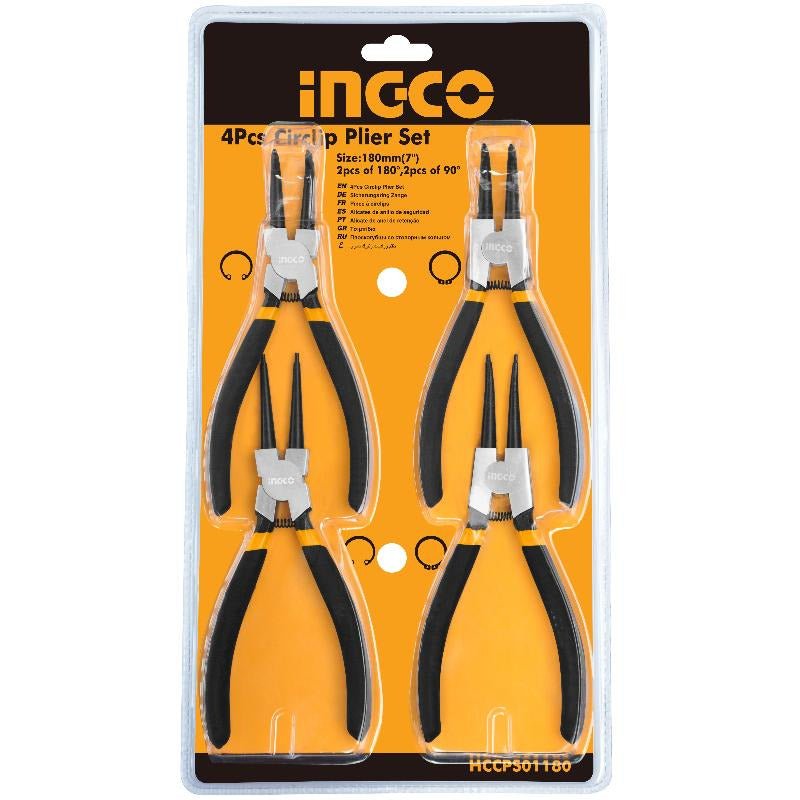 Juego De 4 Alicates Para Pin Circular 7" Hccps01180 - MARKEMSTORE - 