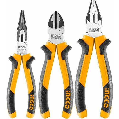 Juego de Alicates 3 piezas INGCO Hkps28318 - MARKEMSTORE - Alicates
