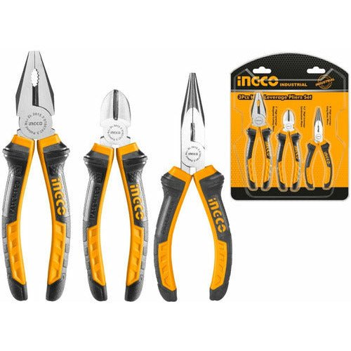 juego de Alicates INGCO HKPS08318 - MARKEMSTORE - Ferreteria