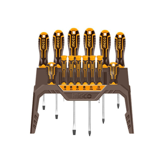 Juego de Destornilladores INGCO 14 Piezas HKSD1428 - MARKEMSTORE - Destornilladores y Juegos