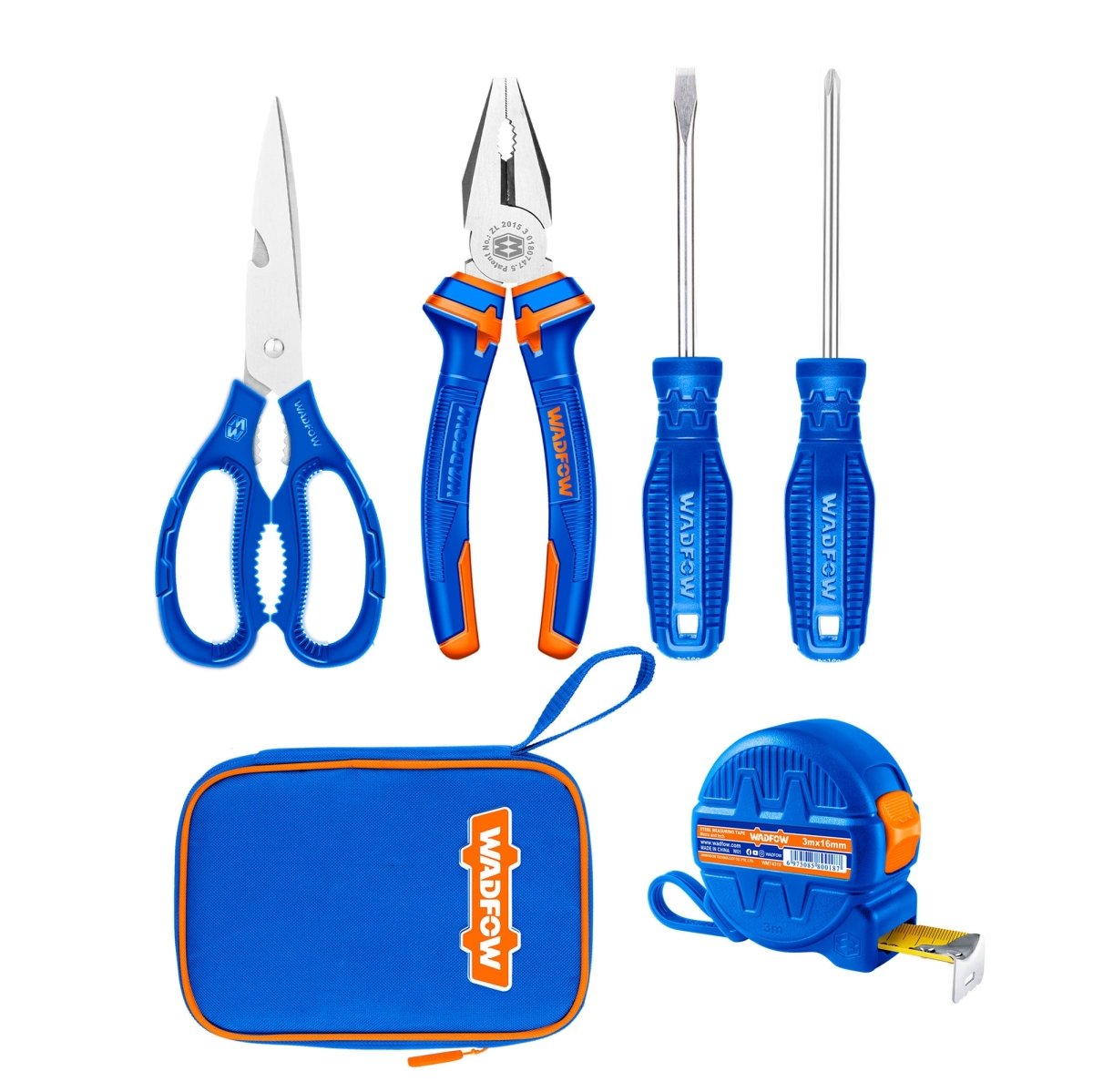 Juego de Herramientas Manuales WADFOW 5 Piezas WHS1M05 - MARKEMSTORE - Juegos de Herramientas