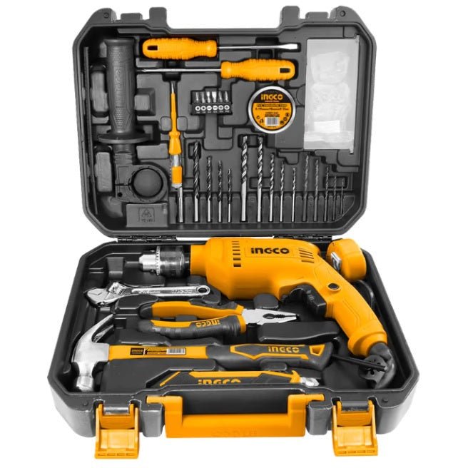 Juego Herramientas 115Pzs Incluye Taladro Electrico M1/2 Ingco Uhkthp11151 - MARKEMSTORE - Multiherramientas