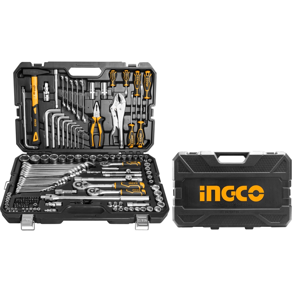Juego Herramientas Manuales 142 Piezas Ingco Hkthp21421 - MARKEMSTORE -
