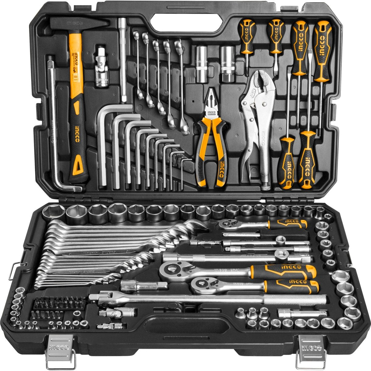 Juego Herramientas Manuales 142 Piezas Ingco Hkthp21421 - MARKEMSTORE -