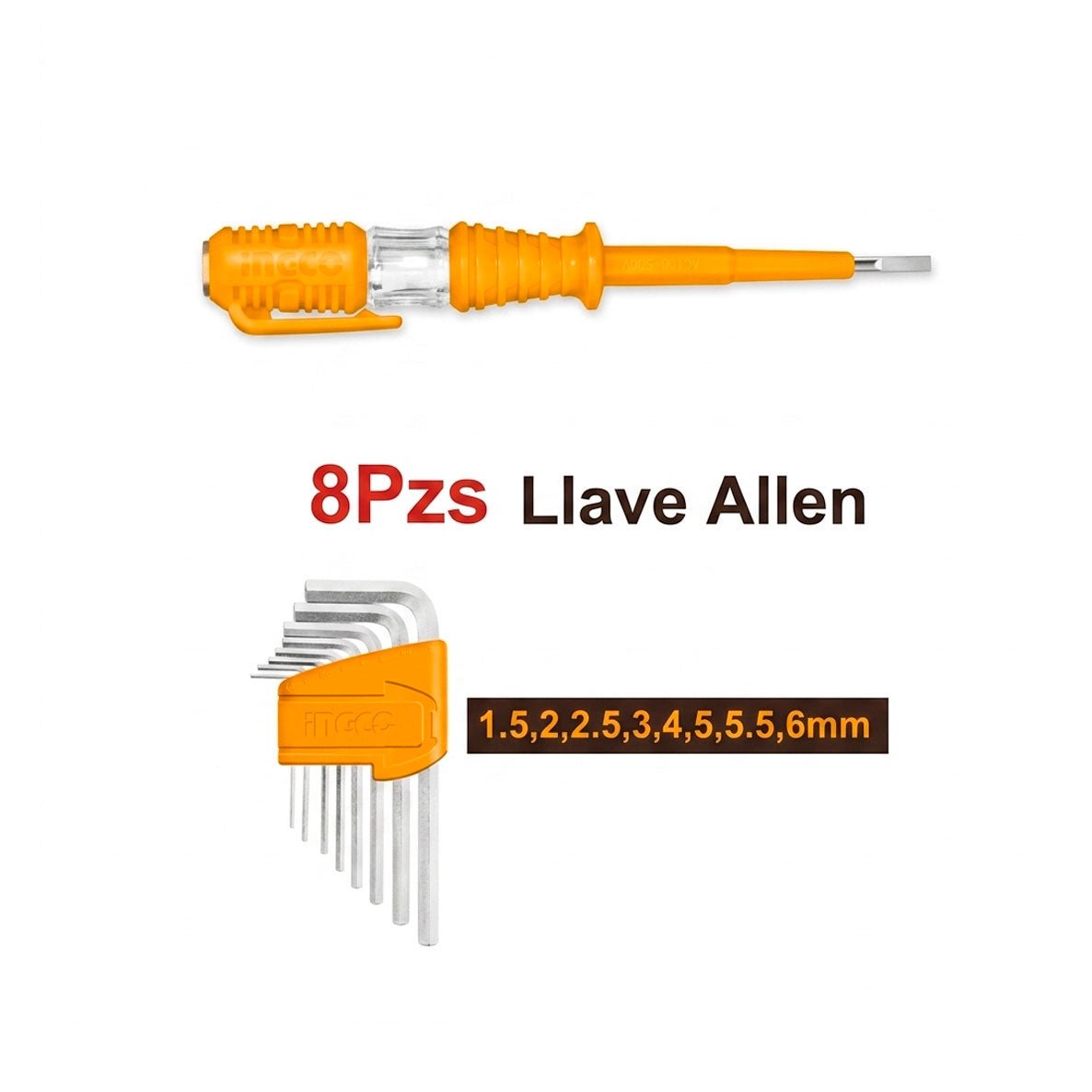 Kit de Herramientas INGCO 148 Piezas con Taladro Inalámbrico HKTHP41482 - MARKEMSTORE - 