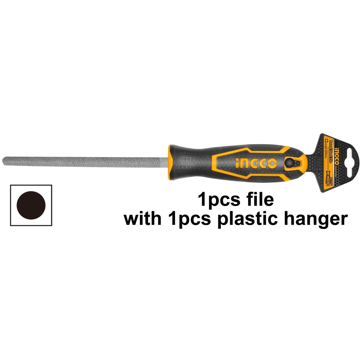 Lima Redonda Acero T12 200mm HSRF088 - MARKEMSTORE -