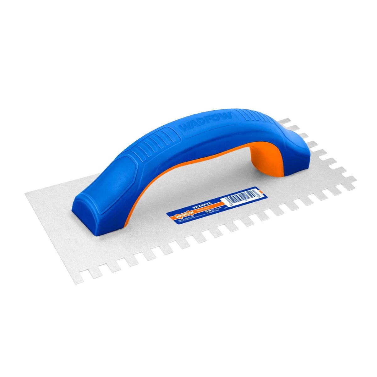 Llana dentada de 230x100mm diente 10x6mm acero al carbono WPE4923 - MARKEMSTORE -