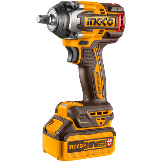 Llave De Impacto 20V M1/2 850Nm INGCO CIWLI20851 - MARKEMSTORE -