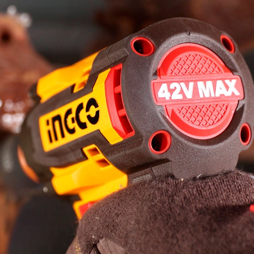 Llave de Impacto Inalámbrica INGCO 42V 460Nm | UCIWLI42462 - MARKEMSTORE - Llave de Impacto