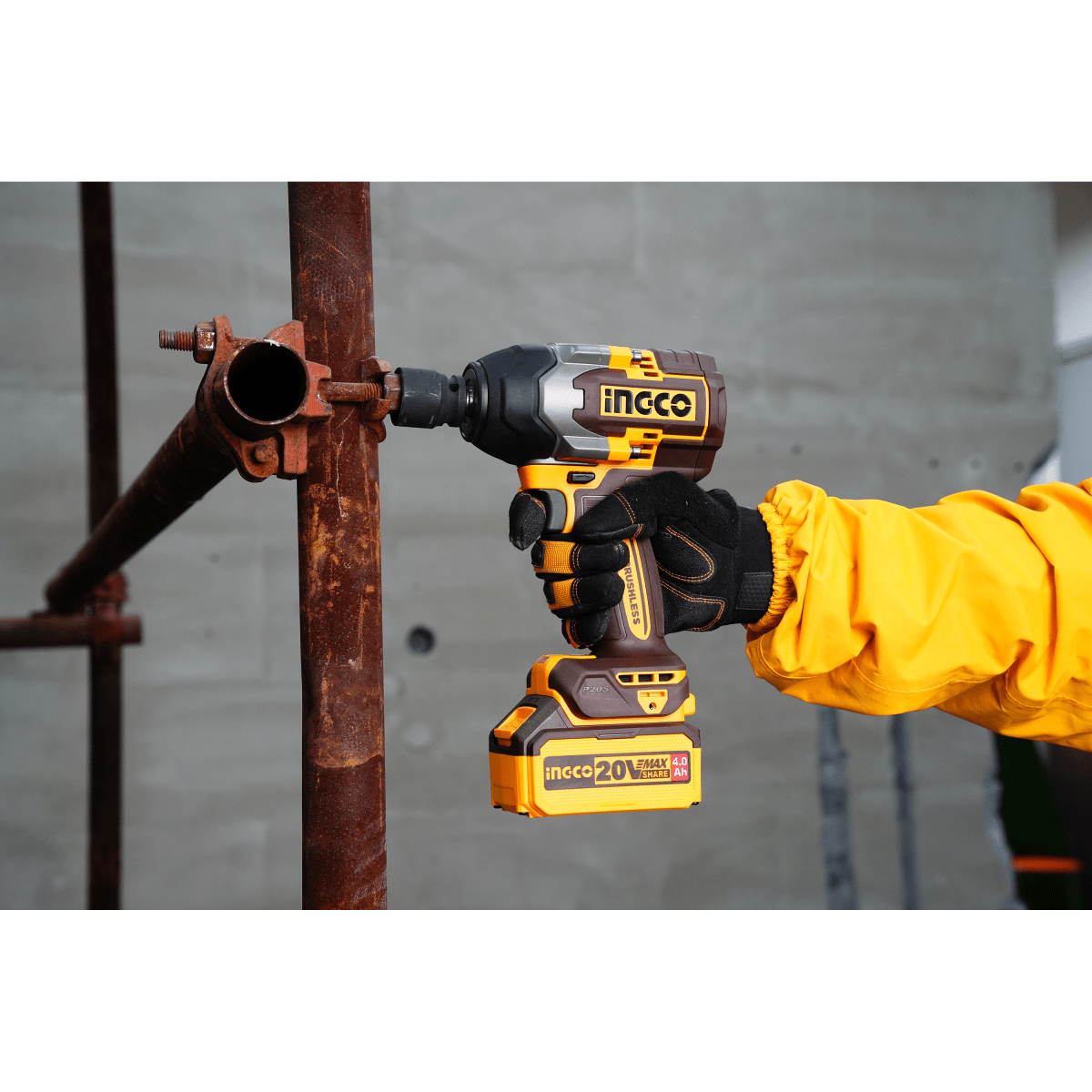 Llave De Impacto M1/2 20v 850nm Incluye 2 Baterias Y 1 Cargador INGCO UCIWLI2085 - MARKEMSTORE -