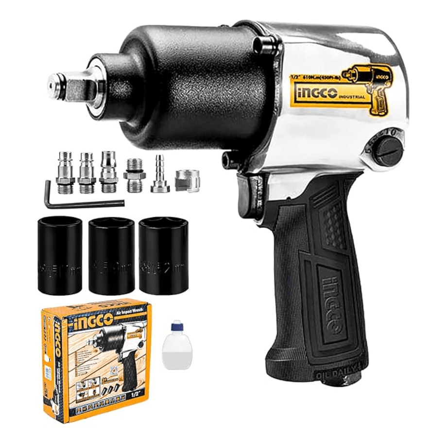 Llave De Impacto Neumatica 1/2 Ingco Aiw12562 - MARKEMSTORE - Llave de Impacto