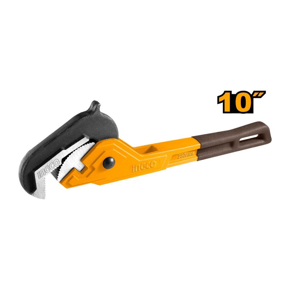 Llave de Tubo Autoajustable INGCO 10" 14 - 40mm HPW1410 - MARKEMSTORE - Llaves y Juegos
