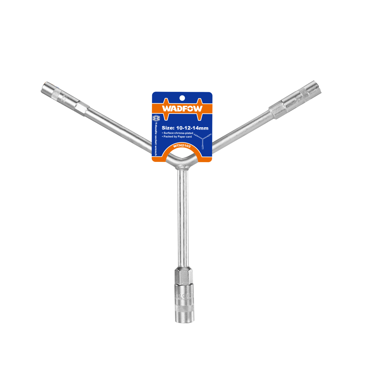 Llave En y Dados 10 - 12 - 14Mm Cr - V Cromada WADFOW REF. WTH2102 - MARKEMSTORE -