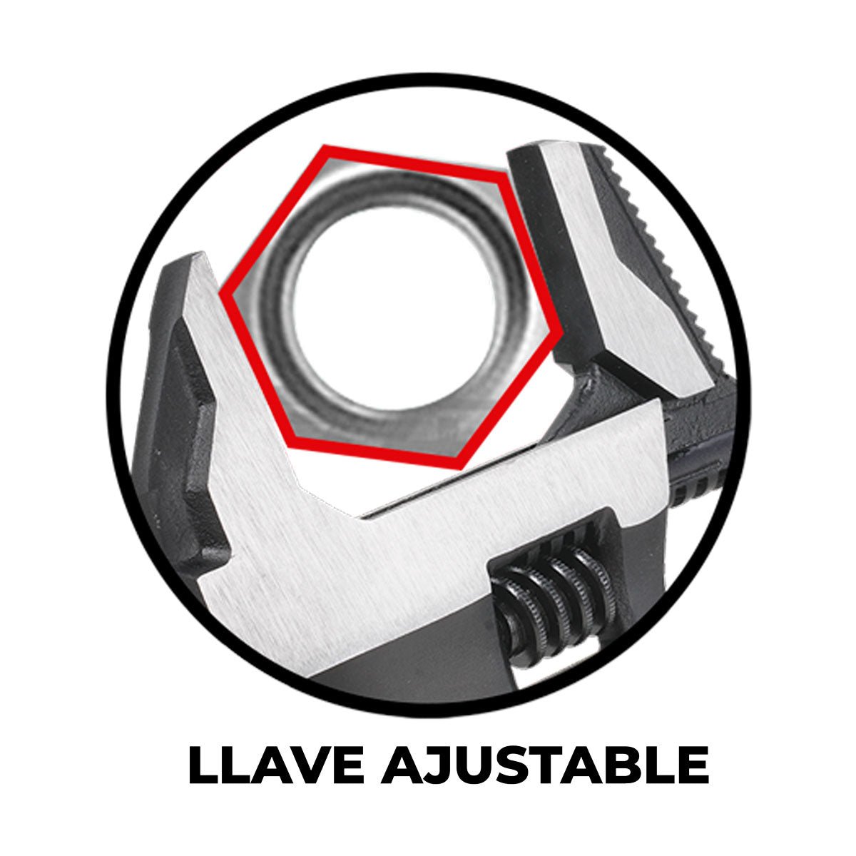 Llave Expansiva INGCO 10" 2 en 1 0 - 52mm HADWG0810 - MARKEMSTORE - Llaves y Juegos