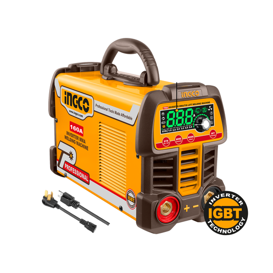 Soldador Inversor 110V/220V 160A INGCO ING-UMMA16069 - MARKEMSTORE