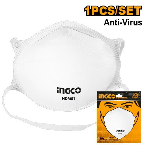 Mascarilla Antipolvo Clase FFP2 Ingco Hdm01 - MARKEMSTORE - Mascarillas
