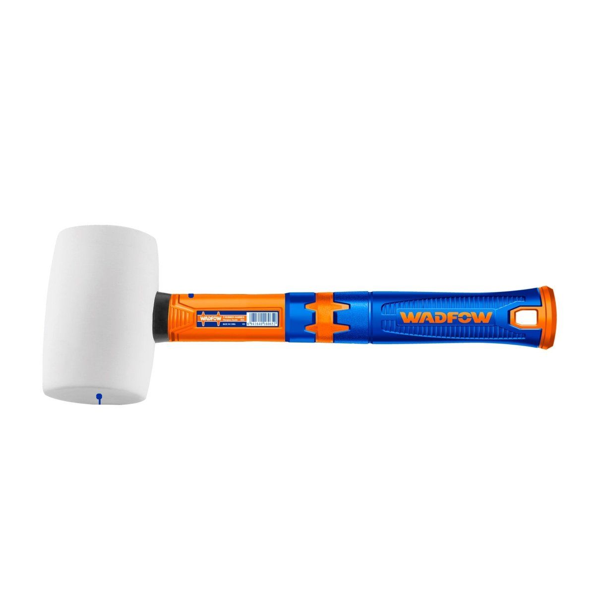 Mazo de caucho natural 16oz mango de fibra de vidrio WADFOW WHM7304 - MARKEMSTORE - Almadanas y Mazos