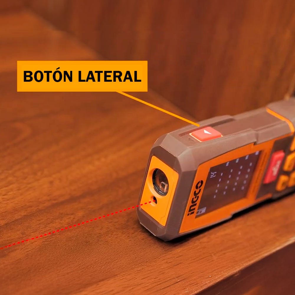 Medidor Láser INGCO 85m Metro Láser ±2mm HLDD07085 - MARKEMSTORE -