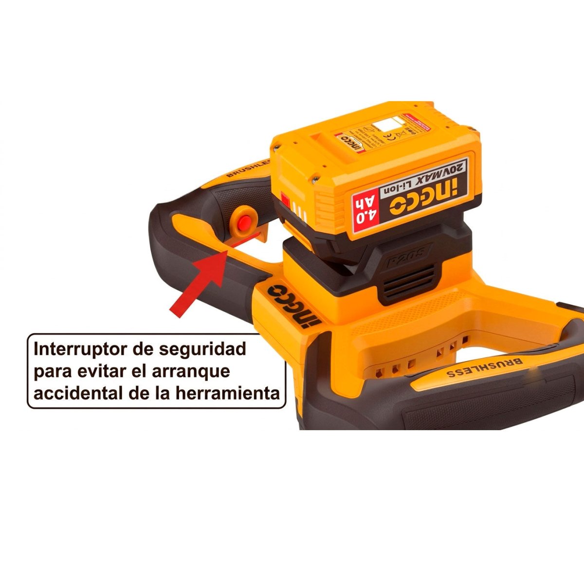 Mezcladora de Pintura y Concreto Inalámbrica INGCO 20V 800RPM UMXLI20162 - MARKEMSTORE - Mezcladores